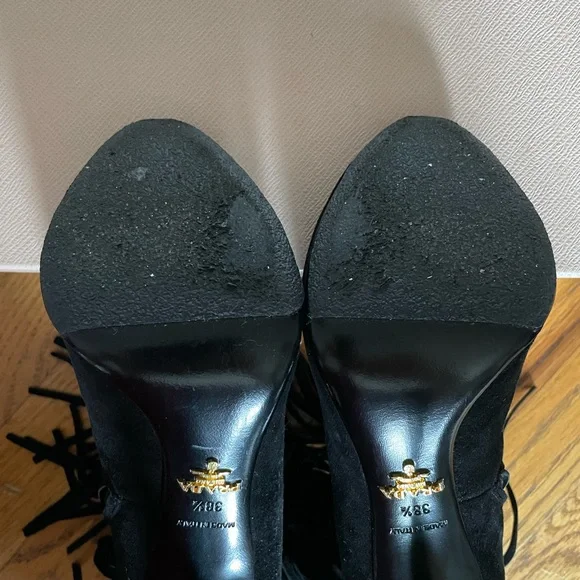 Prada Camoscio Nero heels - Picture 6 of 9